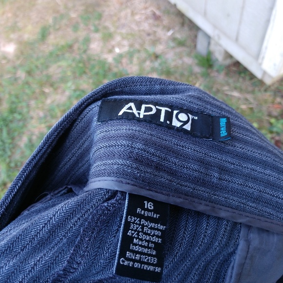 Apt. 9 pin striped dressy pant - Picture 4 of 6